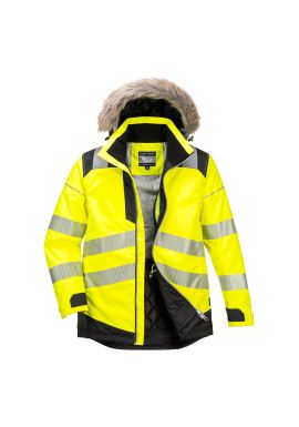 Portwest PW3 Hi-Vis Winter Parka Jacket PW369