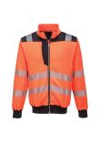 Portwest PW3 Hi-Vis Zip Sweatshirt PW370