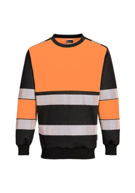Portwest PW3 Hi-Vis Class 1 Sweatshirt PW376