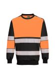 Portwest PW3 Hi-Vis Class 1 Sweatshirt PW376