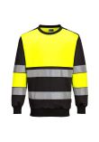 Portwest PW3 Hi-Vis Class 1 Sweatshirt PW376