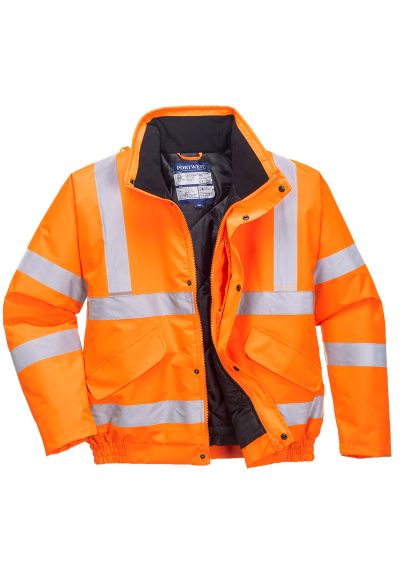 Portwest Hi-Vis Winter Bomber Jacket RT32