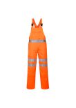 Portwest Hi-Vis Polycotton Service Bib and Brace RT43