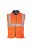 Portwest Hi-Vis Reversible Bodywarmer RT44