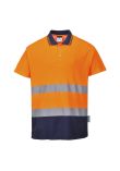 Portwest Hi-Vis Cotton Comfort Contrast Polo Shirt S/S S174