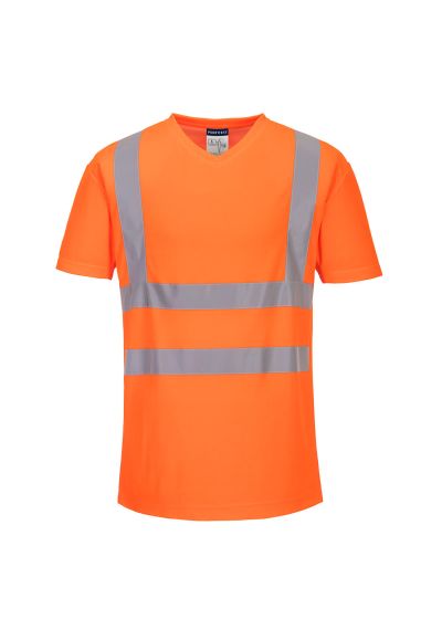 Portwest Hi-Vis Cotton Comfort Mesh Insert T-Shirt S/S S179