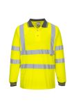 Portwest Hi-Vis Polo Shirt L/S S277