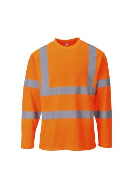 Portwest Hi-Vis Cotton Comfort T-Shirt L/S S278