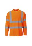 Portwest Hi-Vis Cotton Comfort T-Shirt L/S S278