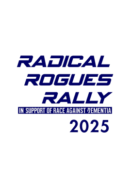 Radical Rogues Rally 2025 Car Sticker 30cm x 30cm