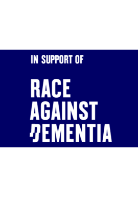 Race Against Dementia Car Sticker