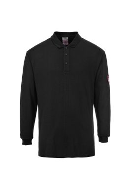 Portwest Modaflame Knit FR Long Sleeve Polo Shirt FR10