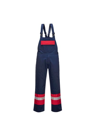 Portwest Bizflame Work Two Tone FR Bib and Brace FR57
