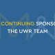 We're continuing our sponsorship with the UWR team