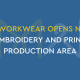 MyWorkwear opens new embroidery and print production area