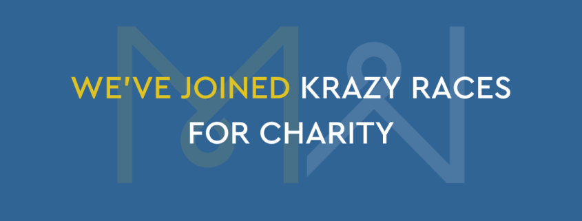 We’ve joined Krazy Races for Charity