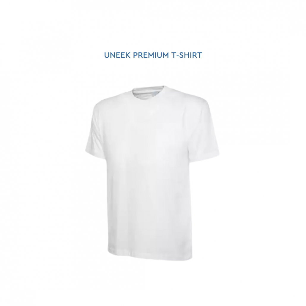 UNEEK white unisex t-shirt