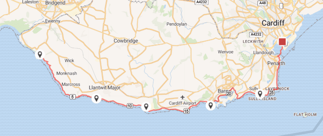 Dragon Ultra Marathon Map