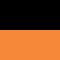 Black/Orange