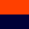 Orange/Navy