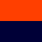 Orange/Navy