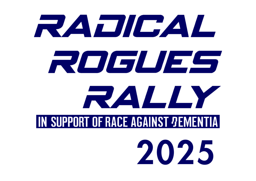Radical Rogues Rally 2025 - 10% of every order is donated directly to Race Against Dementia! 